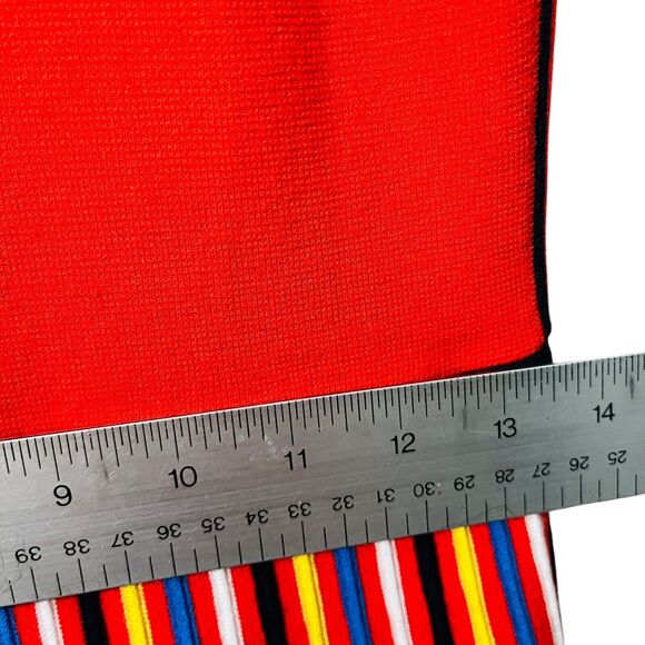 Banana Republic Dress Women Size Small Clown Core Circus Fit & Flare Stretch - Picture 7 of 10